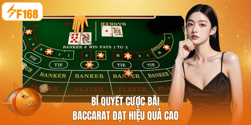Bí quyết cược bài baccarat đạt hiệu quả cao
