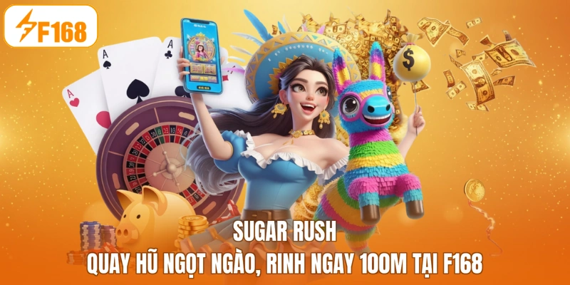 Sugar Rush - Quay Hũ Ngọt Ngào, Rinh Ngay 100M Tại F168